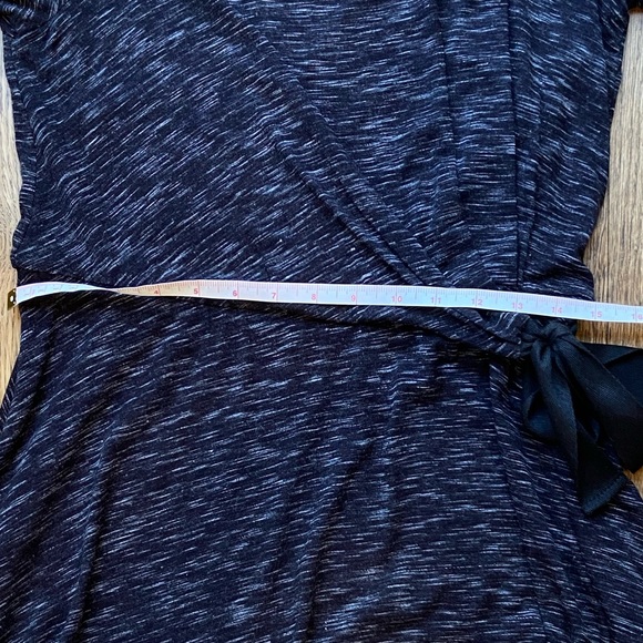 Anthropologie Black Faux Wrap “Talia” Dress - Picture 8 of 12